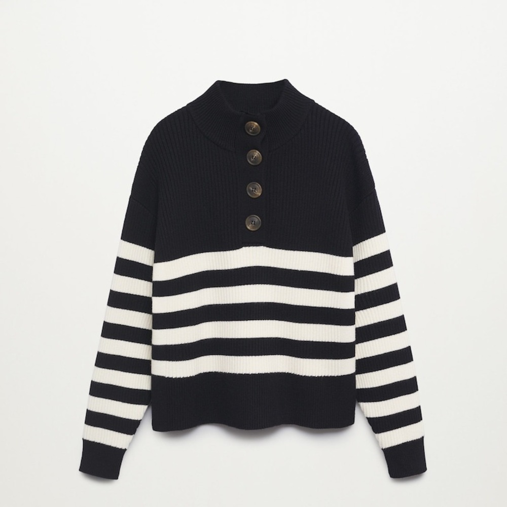 Mango Striped Sweater